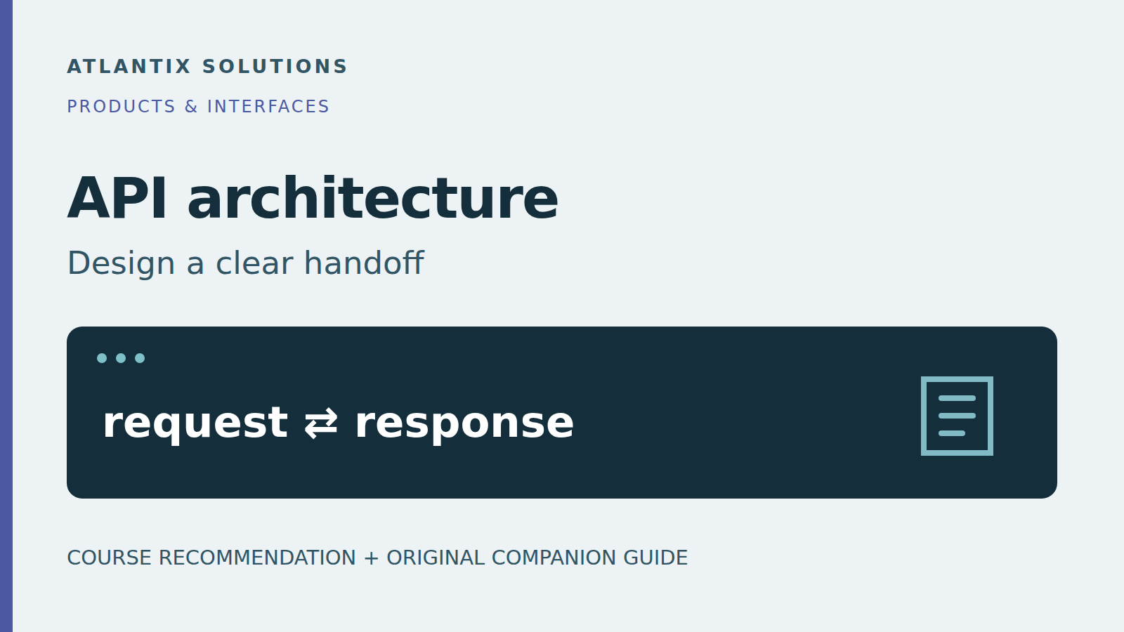 Grokking the Product Architecture Interview