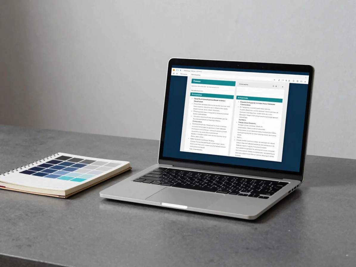 Clean desktop view of a technical implementation kit documentatio